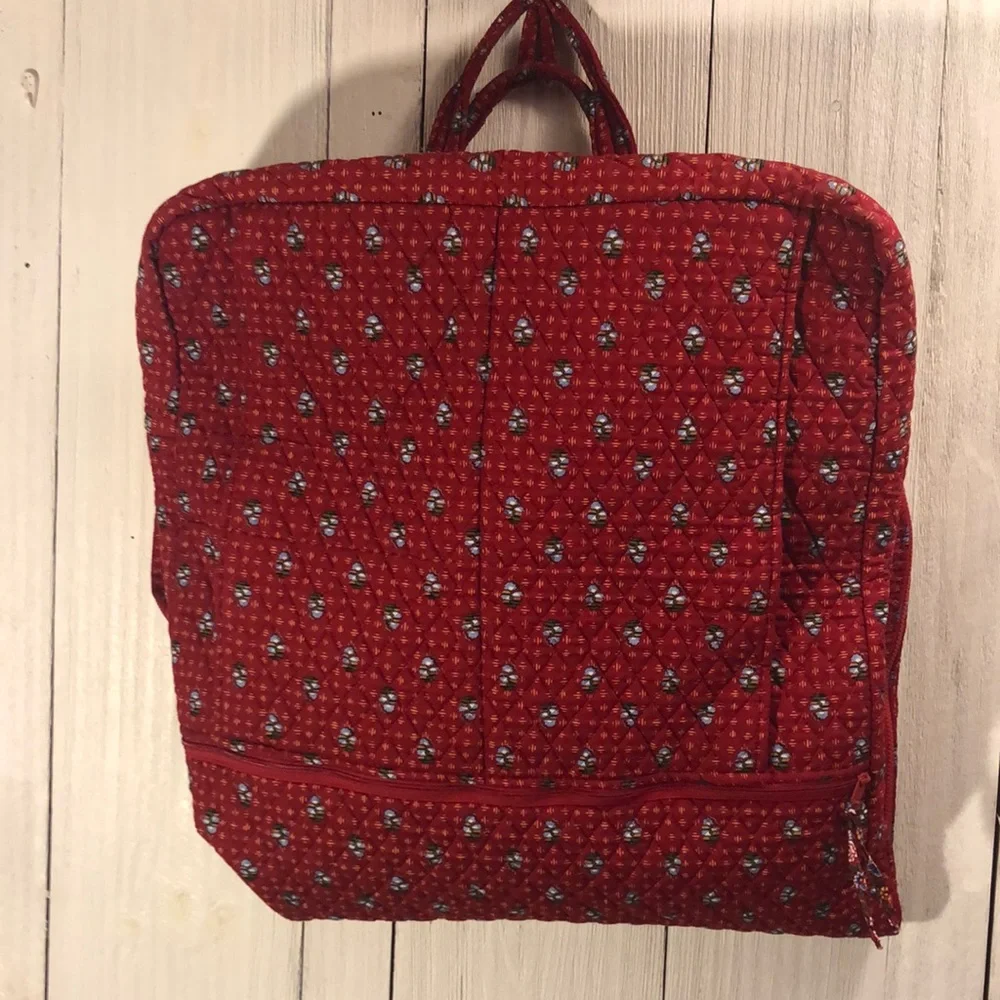 Vera Bradley Provincial Red Large Garment Bag